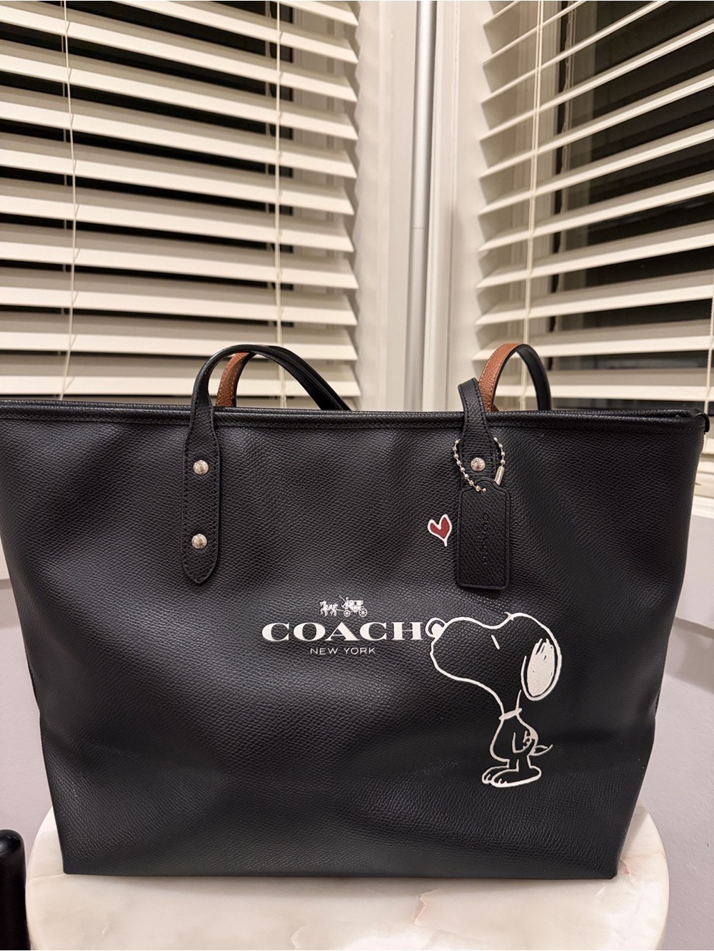 Coach x Peanuts Snoopy City Zip Tote [limited edition]